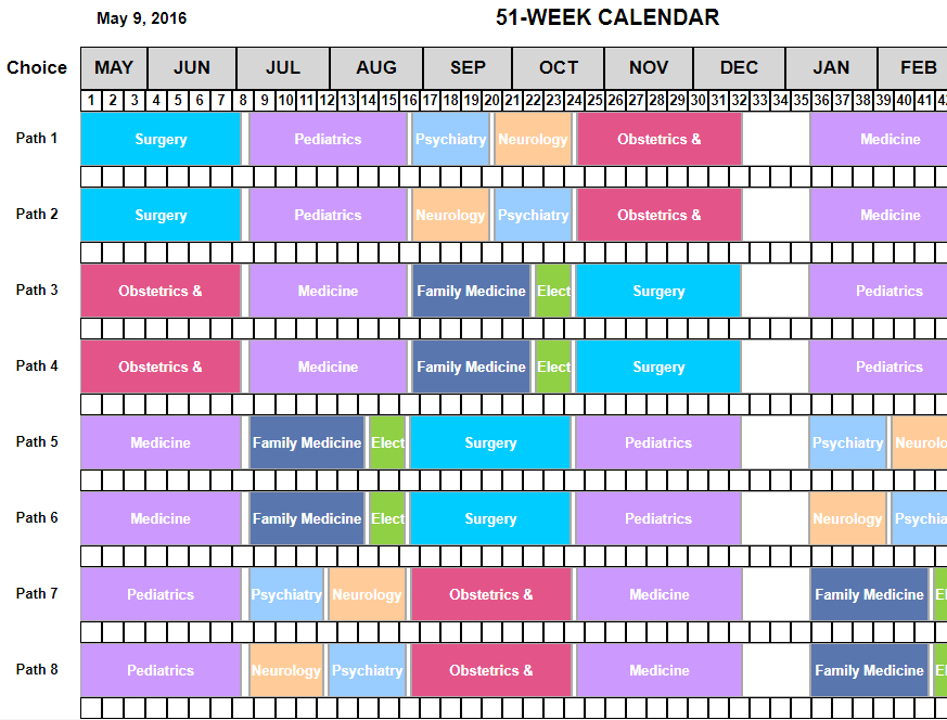 Schedule Paths