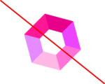wrong pink eMedley logo