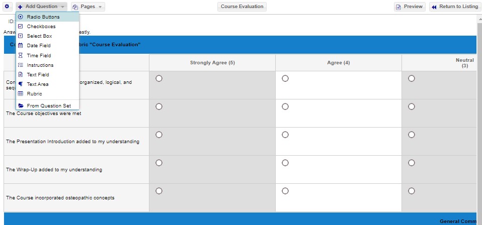 evaluate questions 3